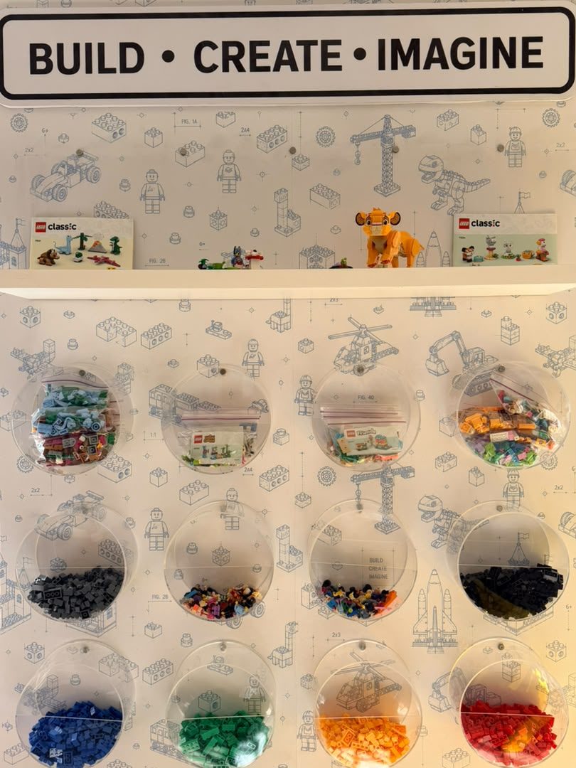 Brick Bay LEGO wall